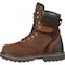 Georgia Boot Brookville, Men's Waterproof Work Boot, 9.5 M, Leather, 8 in Height, Dark Brown G9134 - alternate 2